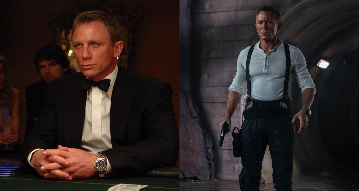 De Casino Royal à Mourir peut attendre, Daniel Craig reste fidèle à la Seamaster.