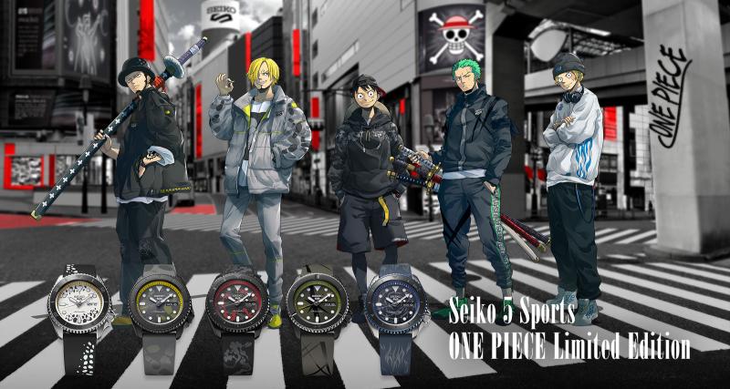  - Seiko 5 Sports x One Piece : 1 000 épisodes, 5 000 pièces