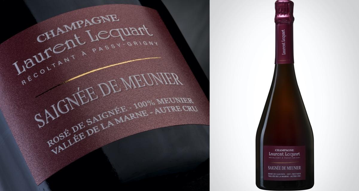 Saignée de Meunier : un champagne rosé plein de fraîcheur