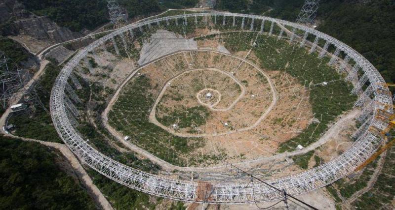 Le plus grand télescope du monde est chinois - L'équivalent de 30 terrains de football