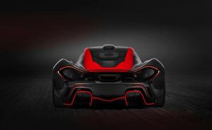 McLaren P1 MSO rouge et noire (officiel)
