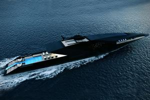 Black Swan, superyacht de méchant