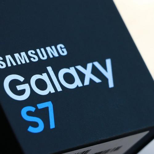 unboxing du Samsung Galaxy S7