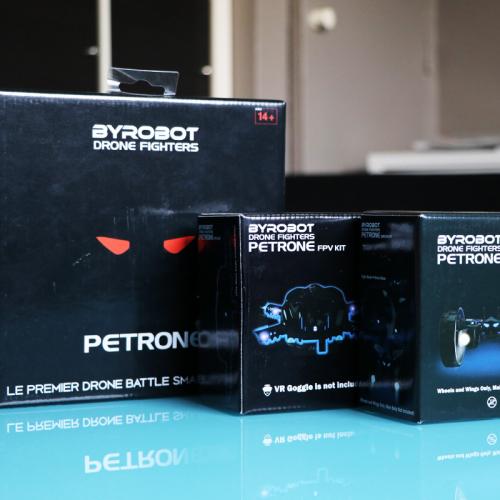 Unboxing du Byrobot Petrone et ses modules FPV / Drive