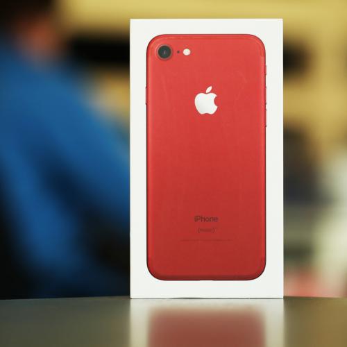 iPhone 7 (PRODUCT) RED - nos photos de l'édition spéciale