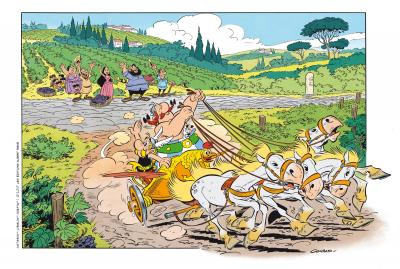 Astérix et la Transitalique de Jean-Yves Ferri et Didier Conrad