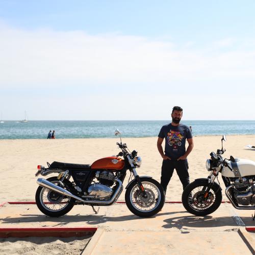 Royal Enfield 650 Interceptor et Continental GT