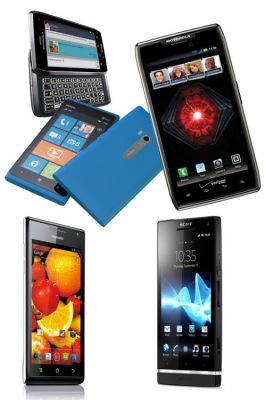 Les meilleurs smartphones du CES 2012