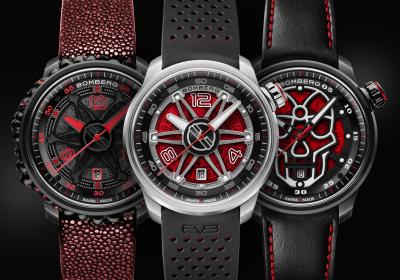 Bomberg BB-01 Automatic | Les éditions de Noël Red, Red Skull, et Red Catacomb