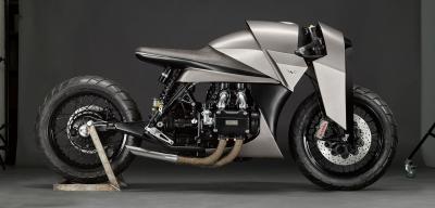 Honda Gold Wing GL1000 Kenzo | La prépa samouraï par Death Machines of London