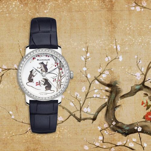 Blancpain Métiers d'Art Porcelaine | La montre de l'année du Rat