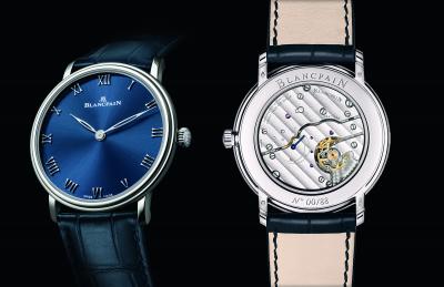 Blancpain Villeret Ultraplate | Heure bleue