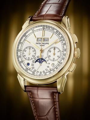 Patek Philippe 5270J, chronographe quantième perpétuel or jaune