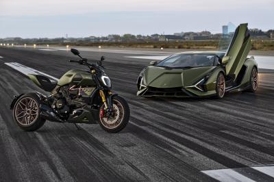 Ducati Diavel 1260 Lamborghini | Les photos de la moto aux airs de Siàn