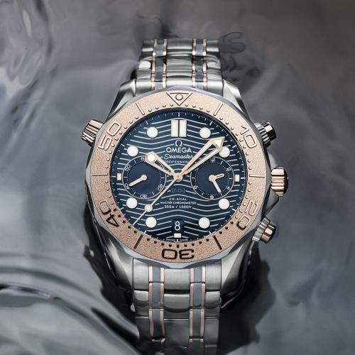 Seamaster Diver 300M Chronographe Titanium Tantalum