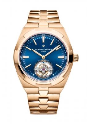 Vacheron Constantin Overseas Tourbillon or rose