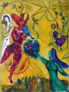 Chagall, entre guerre et paix