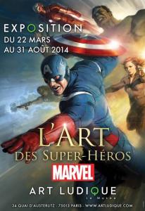 L'Art des super-héros Marvel au Musée Art Ludique